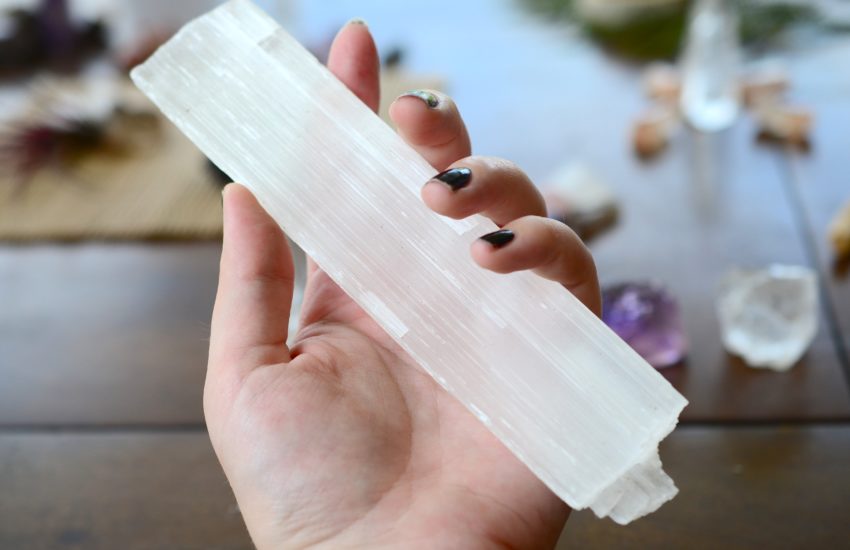 Selenite Rod